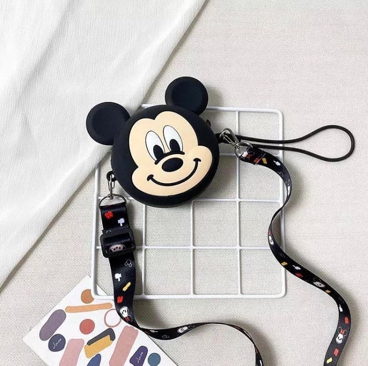 Cartoon Characters Silicone Mini Cross Body Bags, Kids Cute Cartoon Messenger Purse, Fun Coin Girls Pouch Cartoon Characters Silicone Mini Cross Body Bags, Kids Cute Cartoon Messenger Purse, Fun Coin Girls Pouch